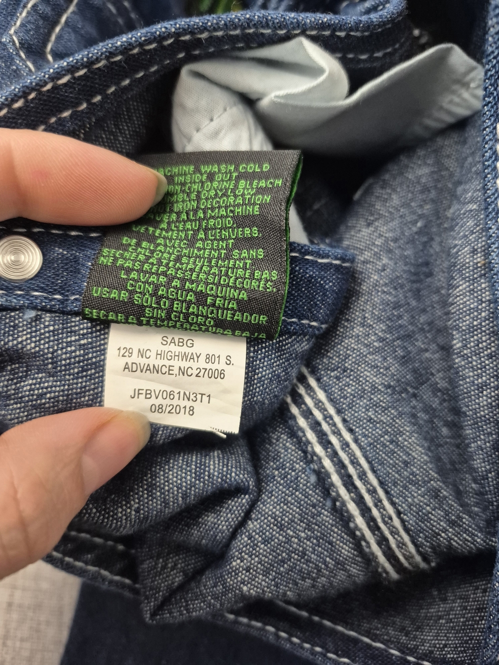 John Deere Denim Overalls New with Tags Size 4T - Picture 13 of 13